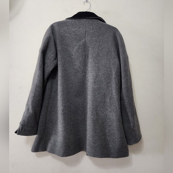 Covington Womens Wool Blend Winter Single-Breasted Swing Coat size Small - Picture 2 of 7